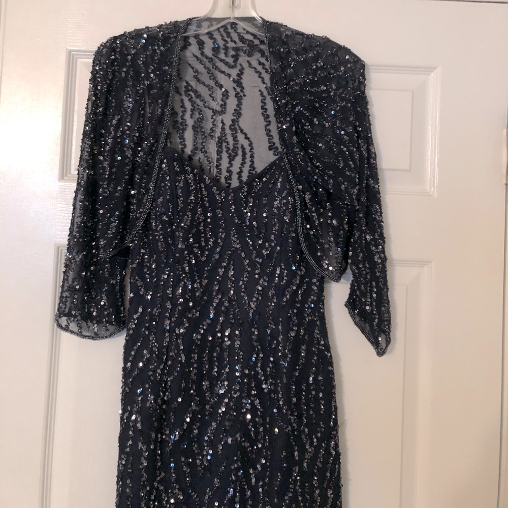 Sequin dress w bolo